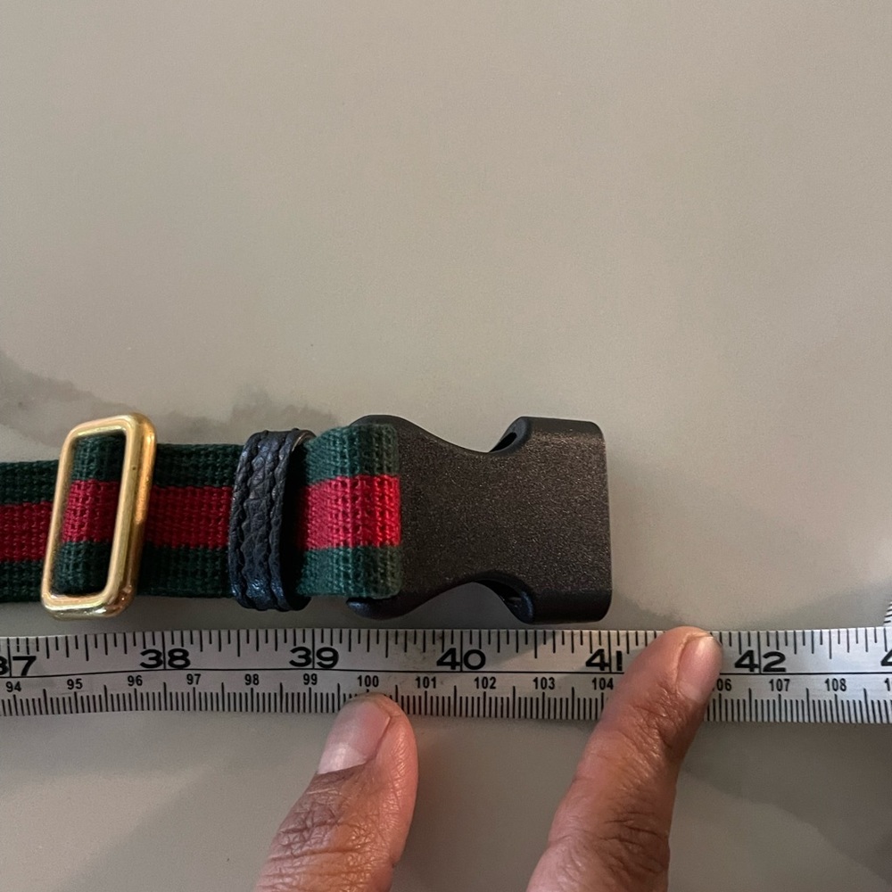 Gucci Print Belt Bag Vintage Logo Small Black - Picture 7 of 10